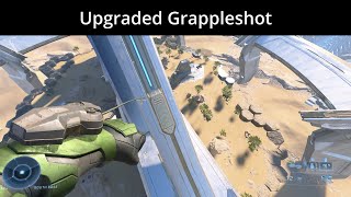 Upgraded Grappleshot in Halo Infinite Forge [upl. by Grosberg]