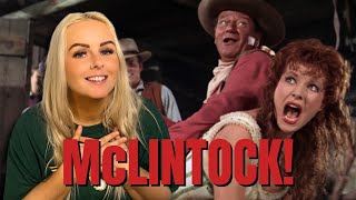 Reacting to McLINTOCK 1963  Movie Reaction [upl. by Akihsan110]