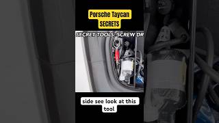 Porsche Taycan Tip15 HIDDEN TOOLS [upl. by Anirat]