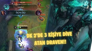 WİLD RİFT DRAVEN NASIL OYNANIR ÖĞRETİCİ DRAVEN GAMEPLAY [upl. by Joao]