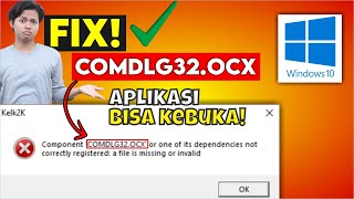 Mengatasi Masalah Error Component COMDLG32OCX Windows 10  Solusi Mudah dan Cepat [upl. by Mattland]