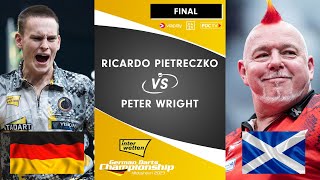 🏆GERMAN DARTS HISTORY I Ricardo Pietreczko vs Peter Wright I Full Final GDC 2023🎯 [upl. by Asserac]