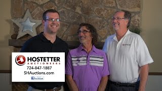 DONNIE IRIS Bloopers Hostetter Auctioneers [upl. by Bbor669]