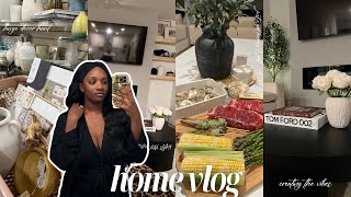 HOME VLOG  huge luxury Amazon amp Home Goods haul new accent chairs and coffee table styling [upl. by Acirej]