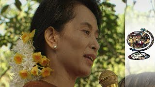 Aung San Suu Kyi Making Waves in Myanmar 1996 [upl. by Oiliduab]