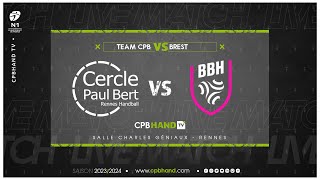 Live Match  Nationale 1 Féminine  CPB Rennes vs Brest [upl. by Nrublim]