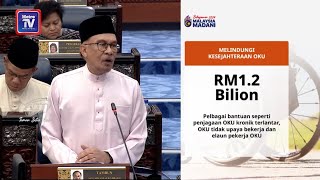 Belanjawan 2024 RM12 bilion untuk OKU [upl. by Maibach]