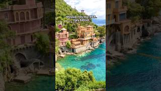 WOULD YOU RATHER PORTOFINO OR AMALFI COAST italy trendingshorts portofino amalficoast [upl. by Onafets]