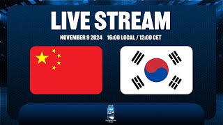 China v Korea  2025 Ice Hockey Asia Championship [upl. by Ariaic]