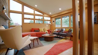 Tour a Warm Midcentury Modern Home Filled With Vintage Finds [upl. by Batha]