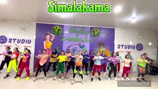 SIMALAKAMA REMIX  SENAM KREASI  CHOREO ZIN LIU [upl. by Maire925]