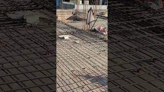 Slab construction civilengineering youtubeshorts rajmistri viralshort shortvideo [upl. by Sivel]