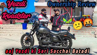 Yezdi Roadster Ki Asliyat 😧  yezdi roadster ownership review yezdi ownershipreview dragerace [upl. by Lyrad742]