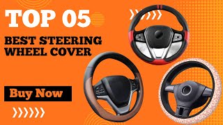 Top 5 Best Steering Wheel Cover in 2024  Best Car Steering Wheel Cover [upl. by Natalee]