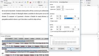 Microsoft Word  Aliniere corecta note subsol [upl. by Harrow329]