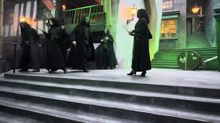 Death Eater’s entrance during HHN33 [upl. by Egiaf]