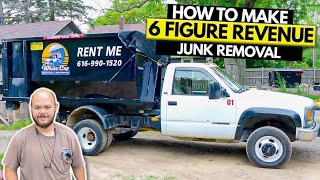 How to Start 100Hour Junk Removal Business [upl. by Dahc]