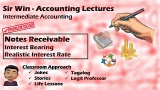 Lecture 04 Interest Bearing Notes Receivable Receivable Accounting Intermediate Accounting [upl. by Remled]