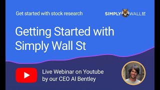 Getting Started with Researching Stocks on Simply Wall St [upl. by Ellened99]