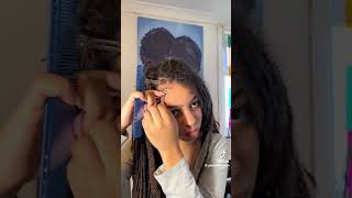 The Best Tutorial On How To Curl Your Locs shorts hair beauty [upl. by Ttezil]