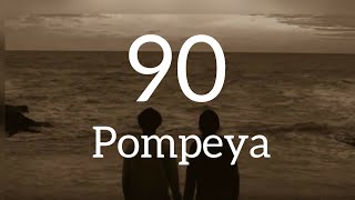 Pompeya  90 This is my home Lyrics [upl. by Tijnar316]