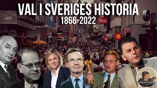 Val i Sveriges Historia 18662022 [upl. by Hebbe]