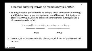 Raices unitarias AR MA ARMA [upl. by Eleda464]