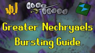 Old School RuneScape Greater Nechryaels Bursting Guide  Loot from 5000 [upl. by Eeneg]