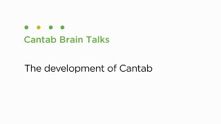 The Development of CANTAB [upl. by Brockwell292]