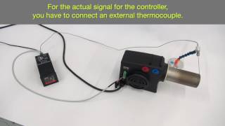 Leister Tutorial  HotAir Blower Hotwind System operate and options to control and hook up [upl. by Waldemar]