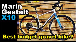 Marin Gestalt X10  Is this the best budget Gravel Bike on the market [upl. by Juliann]