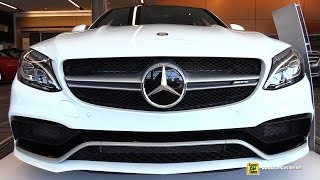 2015 Mercedes Benz C Class C63 AMG Sedan  Exterior and Interior Walkaround  2015 Ottawa Auto Show [upl. by Carman]