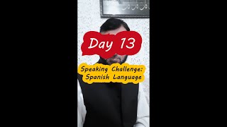 Day 13 of Practicing challenge Spanish Language  Urdu Spanish language learning [upl. by Asiaj]