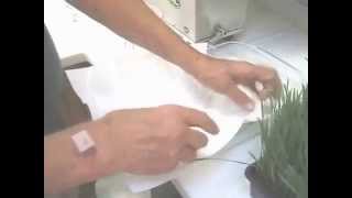 Making wheatgrass juice on a Norwalk juicer Short version [upl. by Anatol]