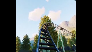 Planet Coaster 2 Intamin Multi Launch Coaster with Backwards Section and switch tracks [upl. by Sianna286]