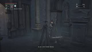 Bloodborne  Meeting Adella the Nun in Oedon Chapel Dialogue [upl. by Philbert]