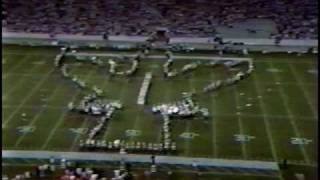 1987 quotConstitutionquot Show Part 2  University of Tennessee quotPride of the Southlandquot Marching Band [upl. by Carolee930]