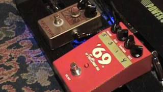 Analogman Sunface NKT 275 amp Fulltone 69 Germanium Fuzz pedal shootout [upl. by Axel164]