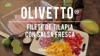 Filete de tilapia con salsa fresca [upl. by Huei660]