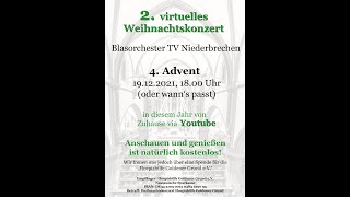 2 virtuelles Weihnachtskonzert des Blasorchester TV Niederbrechen 2021 [upl. by Christina]