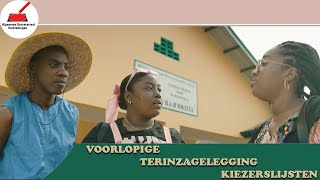 Sketch voorlopige terinzaggelegging VTIL kiezerslijsten [upl. by Ardnasak]