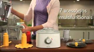 Americanascombr  Processador de Alimentos RI7771  Philips [upl. by Dammahom]