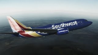 Southwest Airlines Flight 1380 Engine Failure amp Emergency Landing Animation [upl. by Rotsen927]