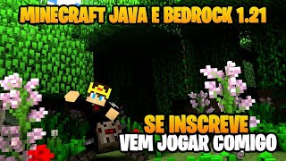 🔴 AO VIVO 🔴 MINECRAFT 121 JAVA E BEDROCK 121 COM INSCRITOS liveshorts shorts minecraft [upl. by Denni]