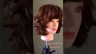 Coupe carré dégradé  Bob haircut with layers  Corte corto en capas shorts [upl. by Sirrah]