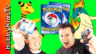 Pokemon TCG Showdown with HobbyPig  HobbyGuy Fun HobbyKidsTV [upl. by Oriaj41]