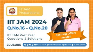 IIT JAM Economics 2024 Paper Solutions  QNo16 to QNo20  Prepare for IIT JAM with Past Papers [upl. by Archy]