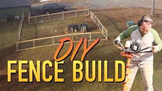 Building the Ultimate Dog Paradise FAST DIY Fence Project [upl. by Marcy]