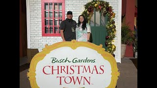 Christmas Town At Busch Gardens Tampa 2023 [upl. by Hardman]