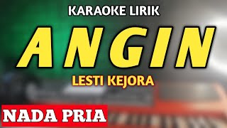 Lesti  Angin Karaoke Nada Pria [upl. by Hollerman]